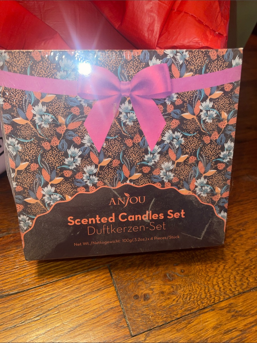 Anjou Scented Candles Set
